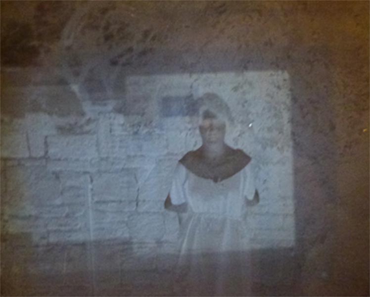 Glass slide AKA lantern slide ready for digital conversion